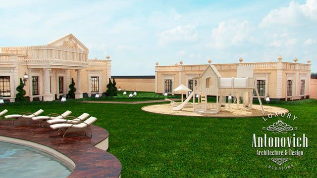 Luxury Villa Landscape design in Riyadh