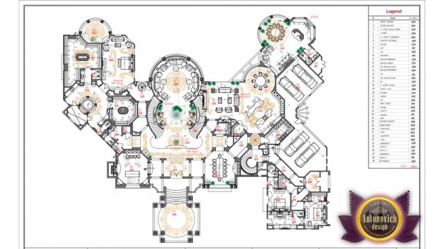 Luxury House Plan Villa 35