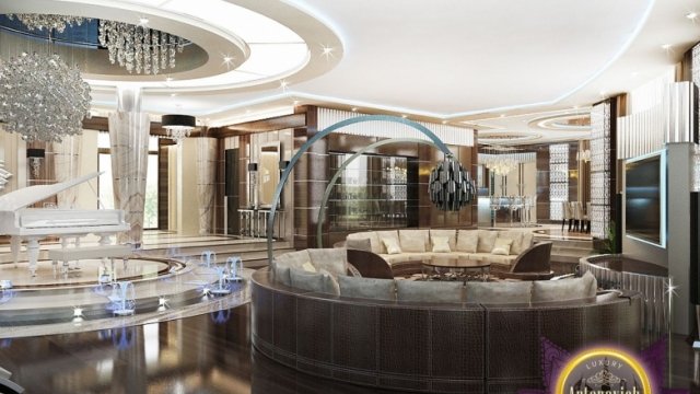 Interior design luxury villa Congo