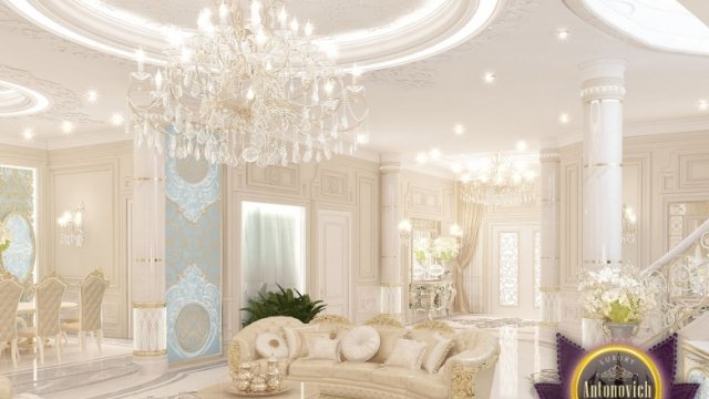 Living room Design in Qatar