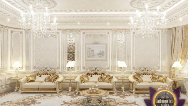 تصميم رائع لغرفة المجلس  في المملكة العربية السعودية