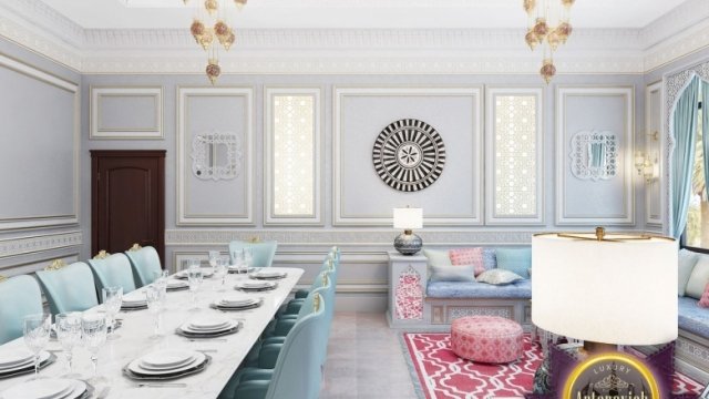 Living Room Maroccon Design