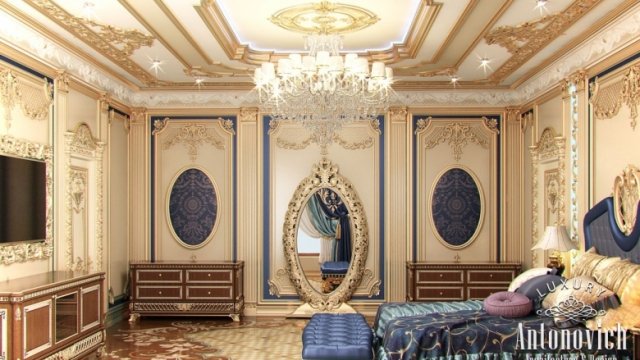 Royal Style Bedroom Interior Design