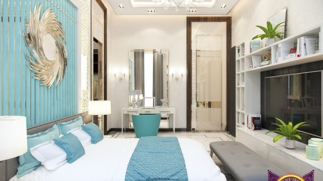 Высококлассный современный дизайн спальни