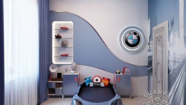 Children's Rooms in BMW Style