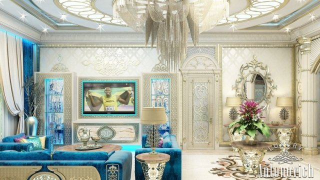 Breath Taking Elegance in Family Sitting Room UAE