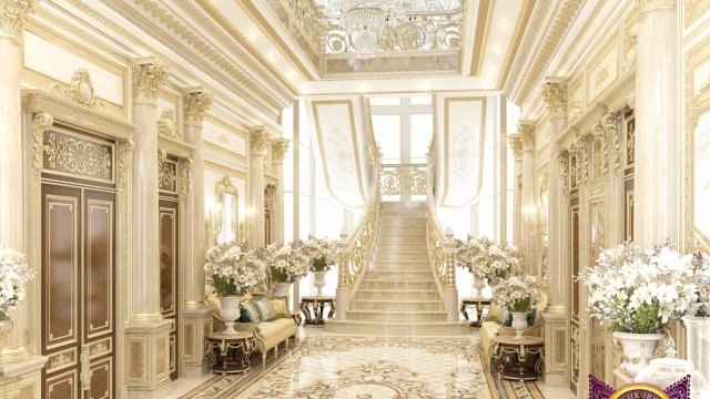 Best Entrance Design for Classic Villa Interior
