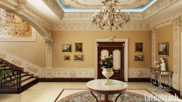 classical entrance interior design