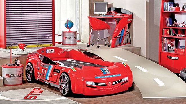 Ferrari furniture for boys