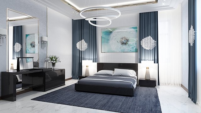 Modern bedrooms - New trends and style