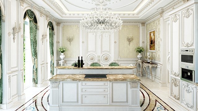 Royal kitchen design