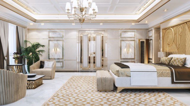 Elegant Villas Interior Design in Abu Dhabi