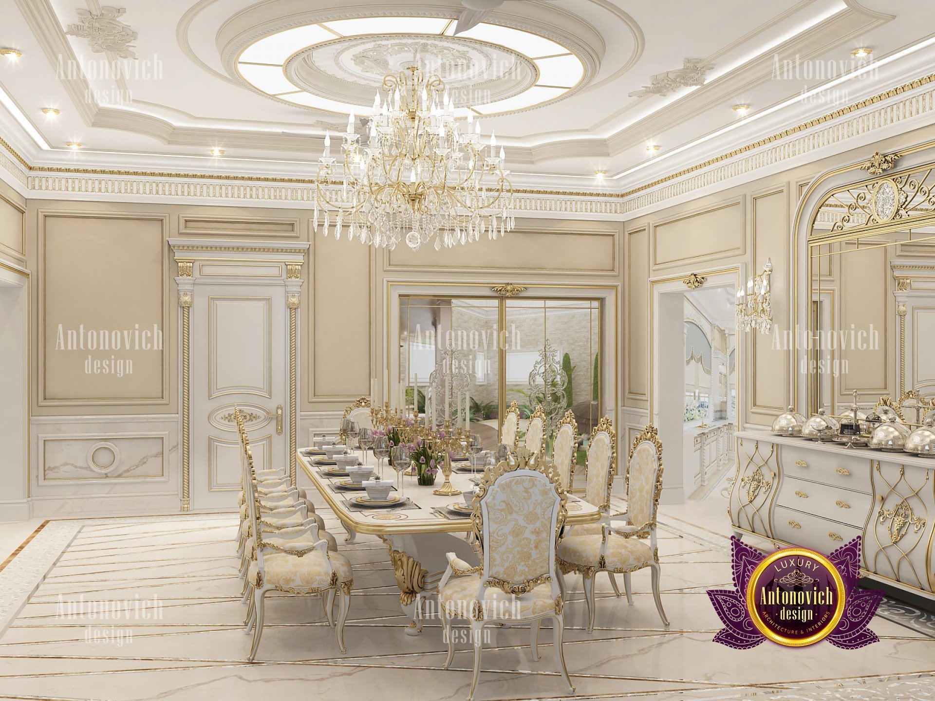 Classic Style Dining Room Interior Design