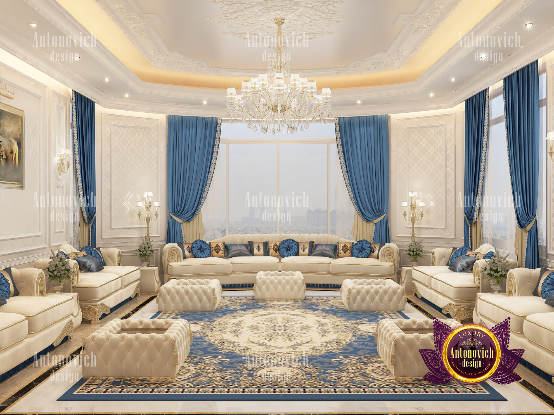 Finest Classical Living Room Design