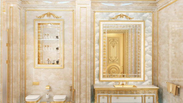 Luxury bathroom interior design riyadh