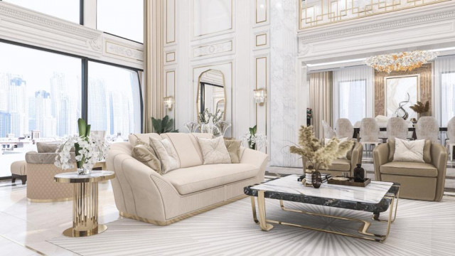 Luxurious Furniture For 22 Carat Villa Design The Palm