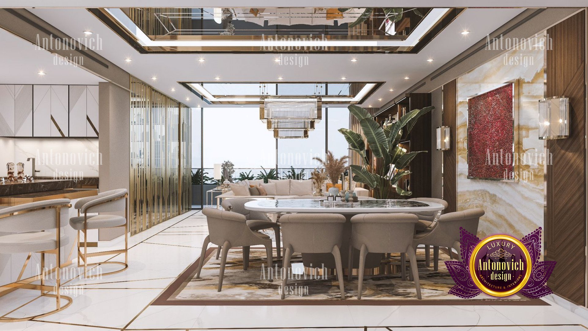 Royal Atlantis Residence Penthouse Design & Fit-Out