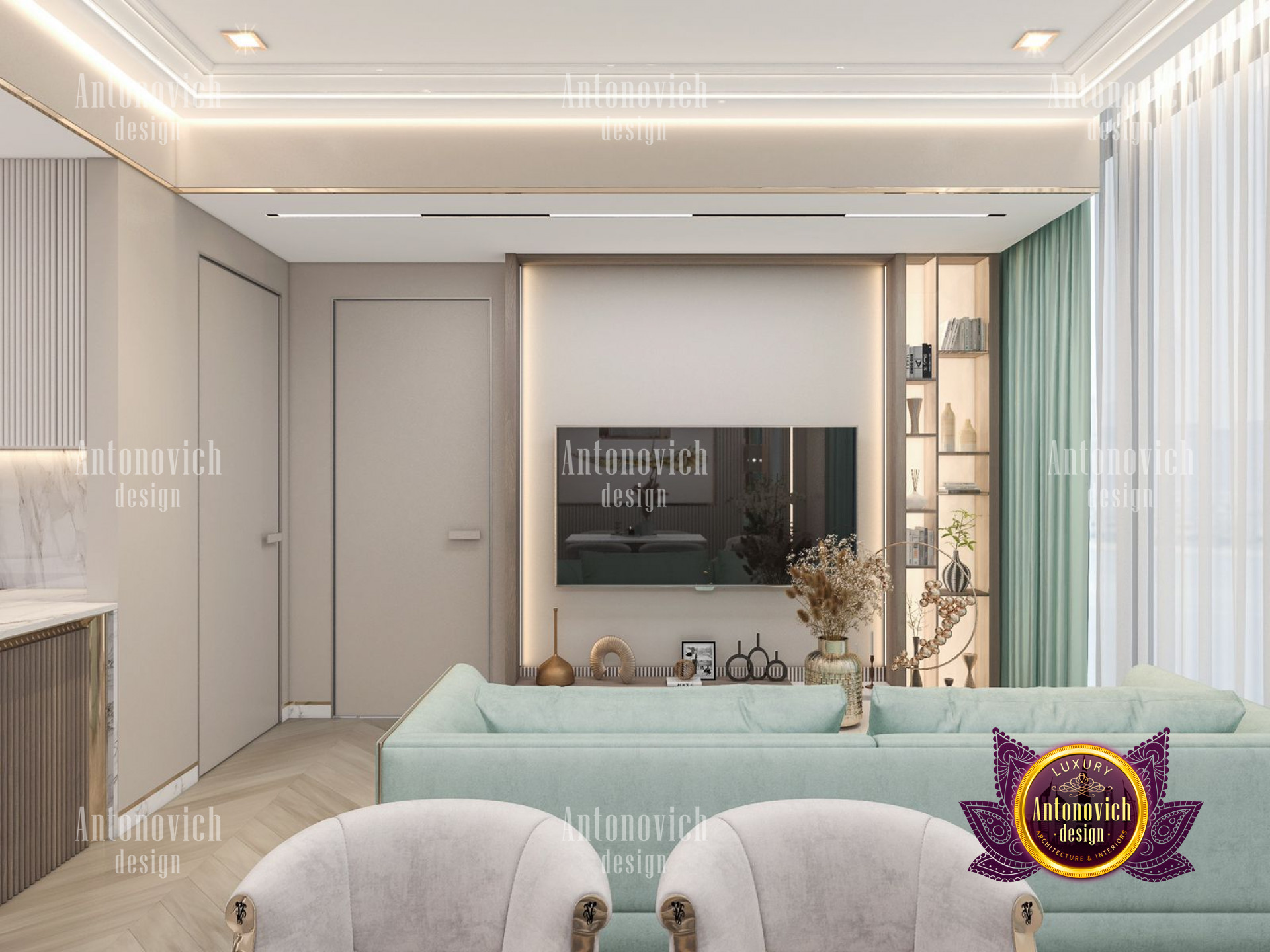 Dubai Marina Modern Apartments Fit Out Furniture Supply