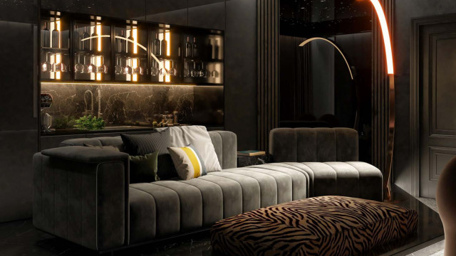 Customized Furniture For Modern Home Cinema