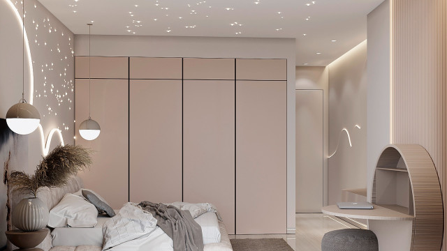 Aesthetic Modern Minimalist Kids Bedroom Design