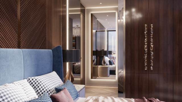 Elegance Embodied: A Luxury Bedroom Interior Design and Fit-out Execution