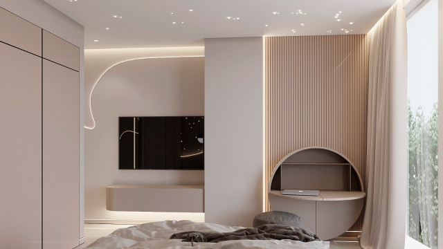 Aesthetic Modern Minimalist Kids Bedroom Design