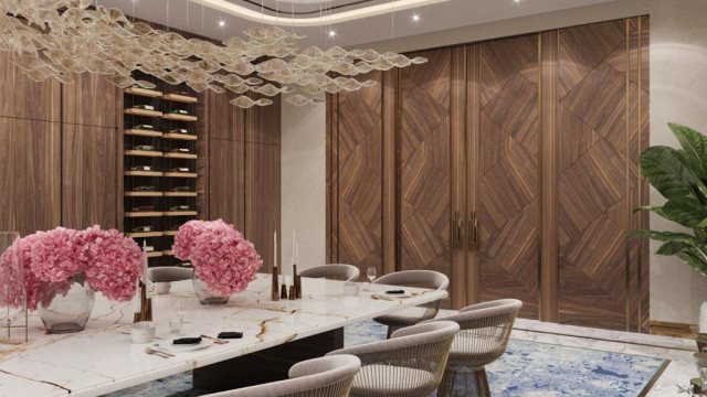Interior and Fit-out Solution for Luxury Dining Room