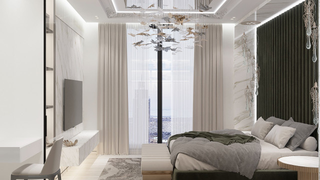Illuminate Your Dreams: Modern Bedroom Interior Design and Captivating Lighting