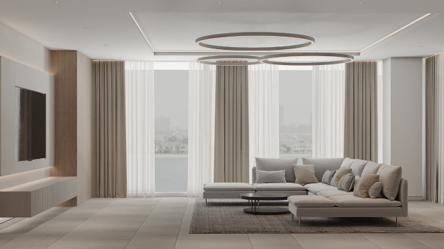 Modern Interior Apartments in Seventh Heaven Al Barari, Dubai