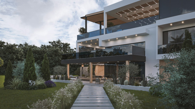 Finest Modernity in Exterior Design for Grand Villas