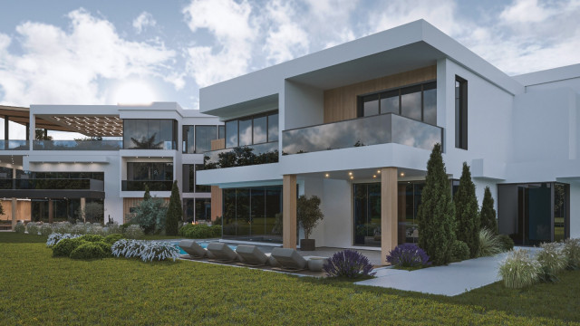 Finest Modernity in Exterior Design for Grand Villas