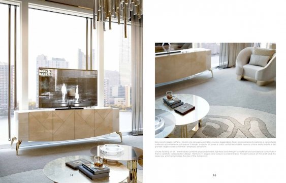 Luxury furniture enriches the home with its glamorous and grand design, bringing sparkle and grandeur to any interior.