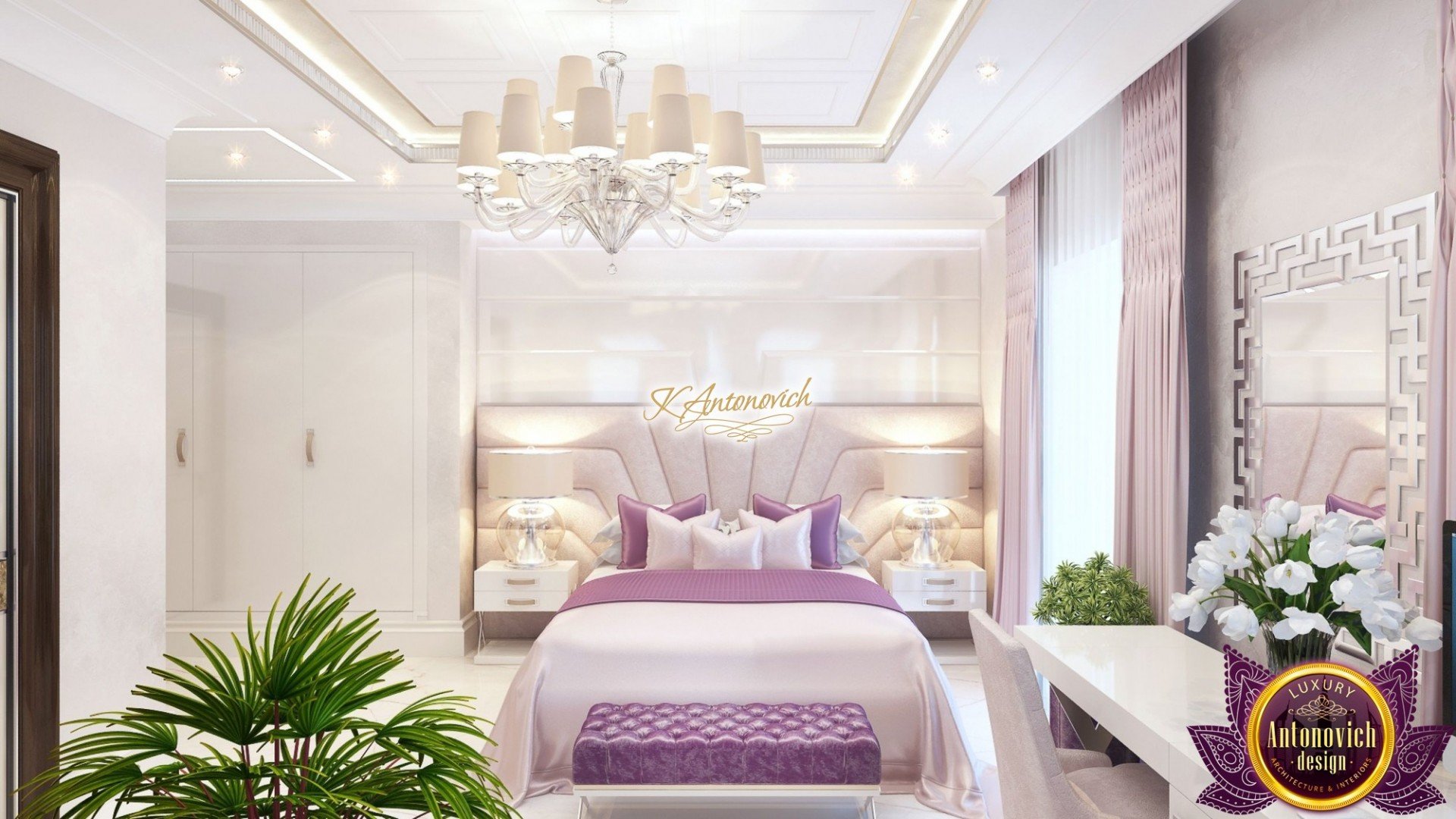 Sophisticated Bedroom Interior Design Lahore