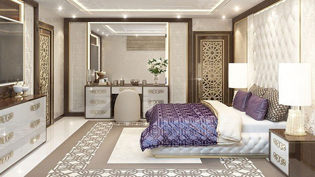 Дизайн спальни ОАЭ