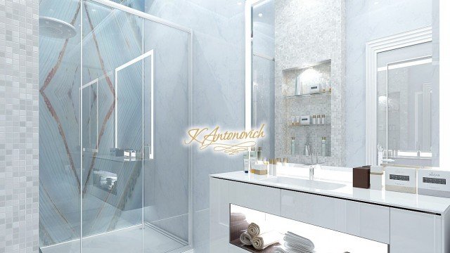 Clean Elegant Bathroom Design