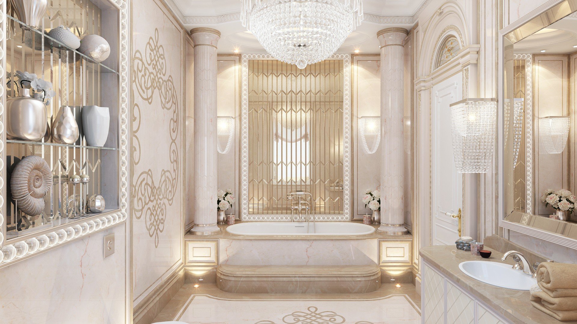Beautiful bathroom design