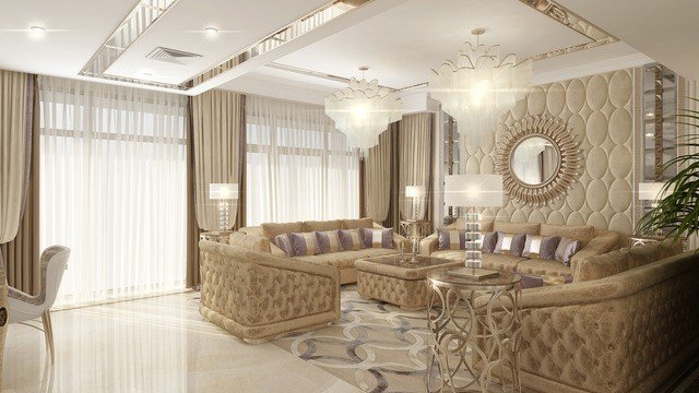 Элегантный дизайн интерьера в AKOYA DAMAC Hills Dubai