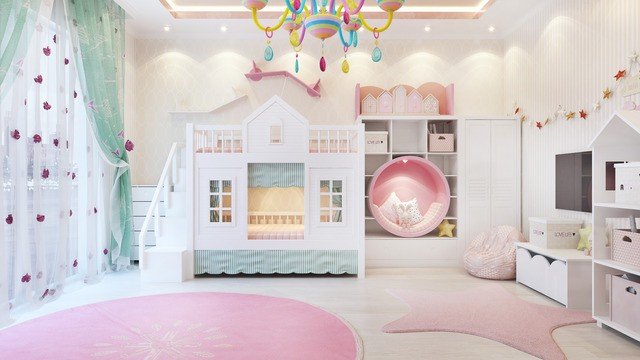 Lovely Children Bedroom Design Idea