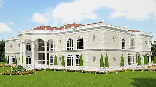 Luxury house plan Nigeria