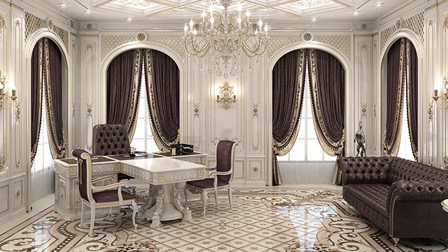 Office in Classical Style UAE