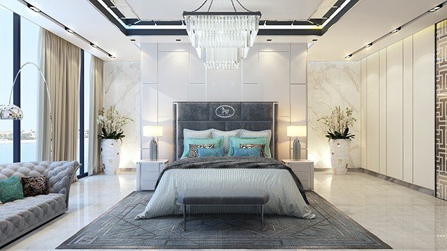 Современная спальня - Компоненты дизайна интерьера современной спальни
