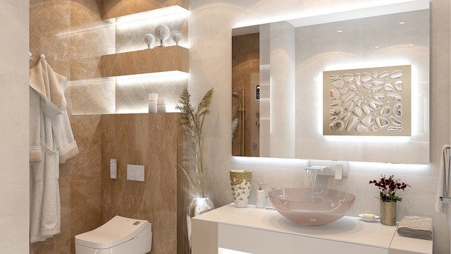 Luxury Bathroom Interior Dubai