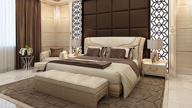Exquisite interior for Chic Bedroom Design