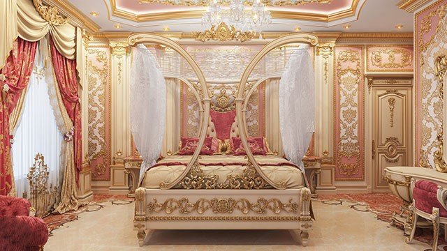 Unique classic bedroom design