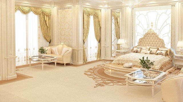 Best bedroom design Lagos Villa by Antonovich Group