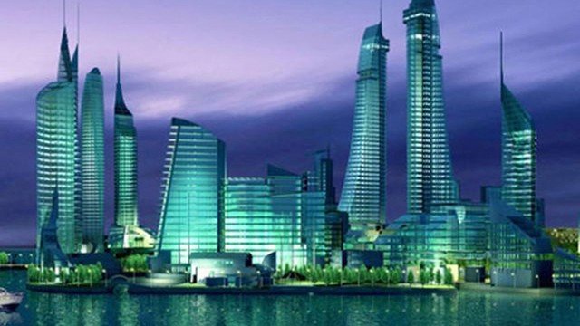 The Skyscrapers architecture design Dubai