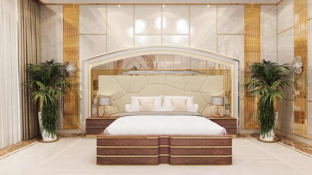 Modern bedroom Design in Abu Dhabi