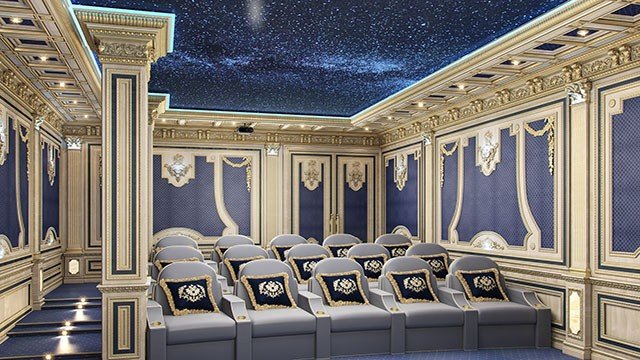 Best Dubai cinema home interior