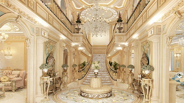 Royal Style Villa interior design