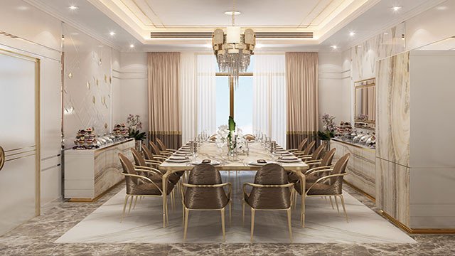 Contemporary dining room design